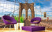 Dimex Brooklyn Bridge Fototapete 375x250cm 5 Bahnen Sfeer | Yourdecoration.nl