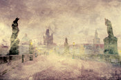 Dimex Charles Bridge Abstract I Fototapete 375x250cm 5 bahnen | Yourdecoration.de