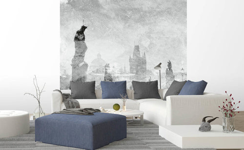 Dimex Charles Bridge Abstract II Fototapete 225x250cm 3 bahnen interieur | Yourdecoration.de