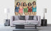 Dimex Charming Ladies Fototapete 225x250cm 3 Bahnen Sfeer | Yourdecoration.nl