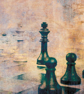 Dimex Chess Abstract Fototapete 225x250cm 3 bahnen | Yourdecoration.de