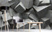 Dimex Concrete Cubes Fototapete 375x250cm 5 Bahnen Sfeer | Yourdecoration.nl