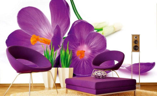 Dimex Crocus Fototapete 375x250cm 5 Bahnen Sfeer | Yourdecoration.nl