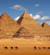 Dimex Egypt Pyramid Fototapete 225x250cm 3 Bahnen | Yourdecoration.de