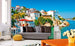 Dimex Greece Coast Fototapete 375x250cm 5 Bahnen Sfeer | Yourdecoration.nl