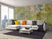 Dimex Leaves Abstract Fototapete 375x250cm 5 bahnen interieur | Yourdecoration.de