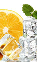 Dimex Lemon and Ice Fototapete 150x250cm 2 Bahnen | Yourdecoration.de