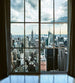 Dimex Manhattan Window View Fototapete 225x250cm 3 Bahnen | Yourdecoration.de