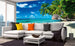 Dimex Paradise Beach Fototapete 375x250cm 5 Bahnen Sfeer | Yourdecoration.de