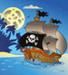 Dimex Pirate Ship Fototapete 225x250cm 3 Bahnen | Yourdecoration.de