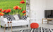 Dimex Poppy Field Fototapete 225x250cm 3 Bahnen Sfeer | Yourdecoration.de