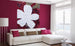 Dimex Red Mosaic Fototapete 150x250cm 2 Bahnen Interieur | Yourdecoration.de