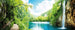 Dimex Relax in Forest Fototapete 375x150cm 5 Bahnen | Yourdecoration.de