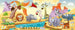 Dimex Savanna animals Fototapete 375x150cm 5 Bahnen | Yourdecoration.de