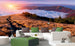 Dimex Sunrise in Mountains Fototapete 375x250cm 5 Bahnen Interieur | Yourdecoration.de