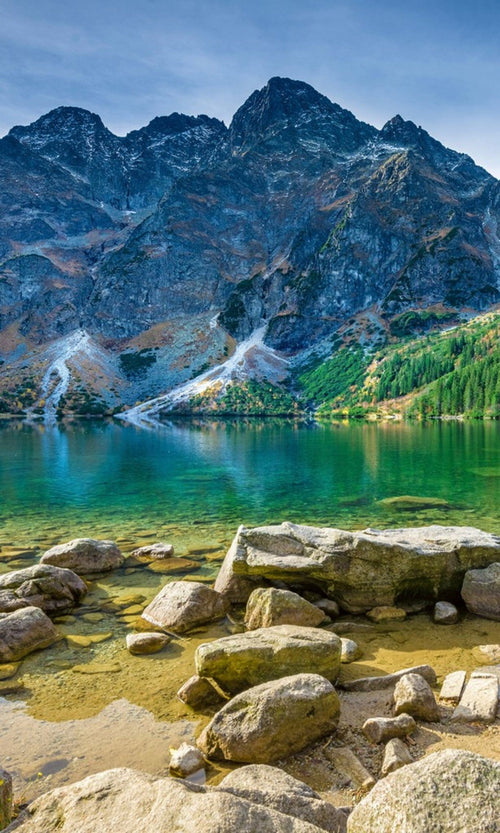 Dimex Tatra Mountains Fototapete 150x250cm 2 Bahnen | Yourdecoration.de