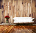 Dimex Timber Wall Fototapete 375x250cm 5 Bahnen Interieur | Yourdecoration.de