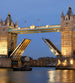 Dimex Tower Bridge Night Fototapete 225x250cm 3 Bahnen | Yourdecoration.de