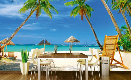 Dimex Tropical Beach Fototapete 375x250cm 5 Bahnen Interieur | Yourdecoration.de