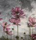 Dimex Violet Flower Abstract Fototapete 225x250cm 3 bahnen | Yourdecoration.de