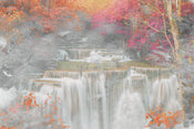 Dimex Waterfall Abstract II Fototapete 375x250cm 5 bahnen | Yourdecoration.de