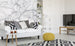 Dimex White Marble Fototapete 225x250cm 3 Bahnen Interieur | Yourdecoration.de