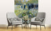 Dimex Woman in Garden Fototapete 225x250cm 3 Bahnen Interieur | Yourdecoration.de