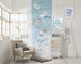 Komar Winnie Pooh Piglet and Stars Vlies Fototapete 100x280cm 2 bahnen Interieur | Yourdecoration.de