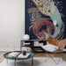 Komar Star Wars Classic Concrete Asteroid Worm Vlies Fototapete 200x280cm 4 bahnen Interieur | Yourdecoration.de