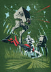 Komar Star Wars Classic Concrete Endor Vlies Fototapete 200x280cm 4 bahnen | Yourdecoration.de