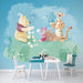 Komar Winnie Pooh Picnic Vlies Fototapete 300x280cm 6 bahnen Interieur | Yourdecoration.de