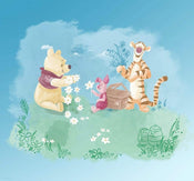 Komar Winnie Pooh Picnic Vlies Fototapete 300x280cm 6 bahnen | Yourdecoration.de