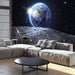 Artgeist View of the Blue Planet Vlies Fototapete Interieur | Yourdecoration.de