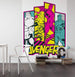 Komar Avengers Flash Vlies Fototapete 200x280cm 4 Bahnen Sfeer | Yourdecoration.nl