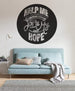 Komar Star Wars Help Me Obi Wan Zelfklevend Fototapete 128x128cm Rund Interieur | Yourdecoration.de