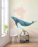 Komar Whale Voyage Vlies Fototapete 200x280cm 4 Bahnen Sfeer | Yourdecoration.nl