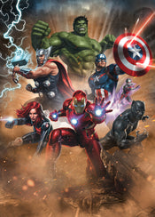 Komar Vlies Fototapete Iadx4 079 Avengers Superpower | Yourdecoration.at