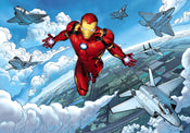 Komar Vlies Fototapete Iadx8 062 Iron Man Flight | Yourdecoration.at