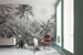 Komar Amazonia Black and White Vlies Fototapete 400x250cm 4 bahnen Sfeer | Yourdecoration.de