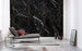 Komar Marble Black Vlies Fototapete 400x250cm 4 bahnen Sfeer | Yourdecoration.de