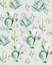 Komar Cactus Grey Vlies Fototapete 200x250cm 2 bahnen | Yourdecoration.de