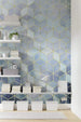 Komar Mosaik Azzuro Vlies Fototapete 200x250cm 2 bahnen Sfeer | Yourdecoration.de