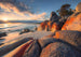 Komar Bay of Fires Vlies Fototapete 400x280cm 8 bahnen | Yourdecoration.de