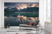 Komar Burning Emerald Vlies Fototapete 450x280cm 9 bahnen Sfeer | Yourdecoration.de