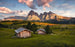 Komar Dolomitentraum Vlies Fototapete 450x280cm 9 bahnen | Yourdecoration.de