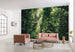 Komar Green Leaves Vlies Fototapete 450x280cm 9 bahnen Sfeer | Yourdecoration.de